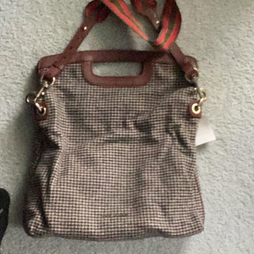 Adolfo Dominguez tote aniline finish
